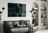 Joker Hapishane Cam Sanatı Cam Tablo