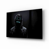 Sessizlik ve Görüş Camı Sanatı Cam Tablo