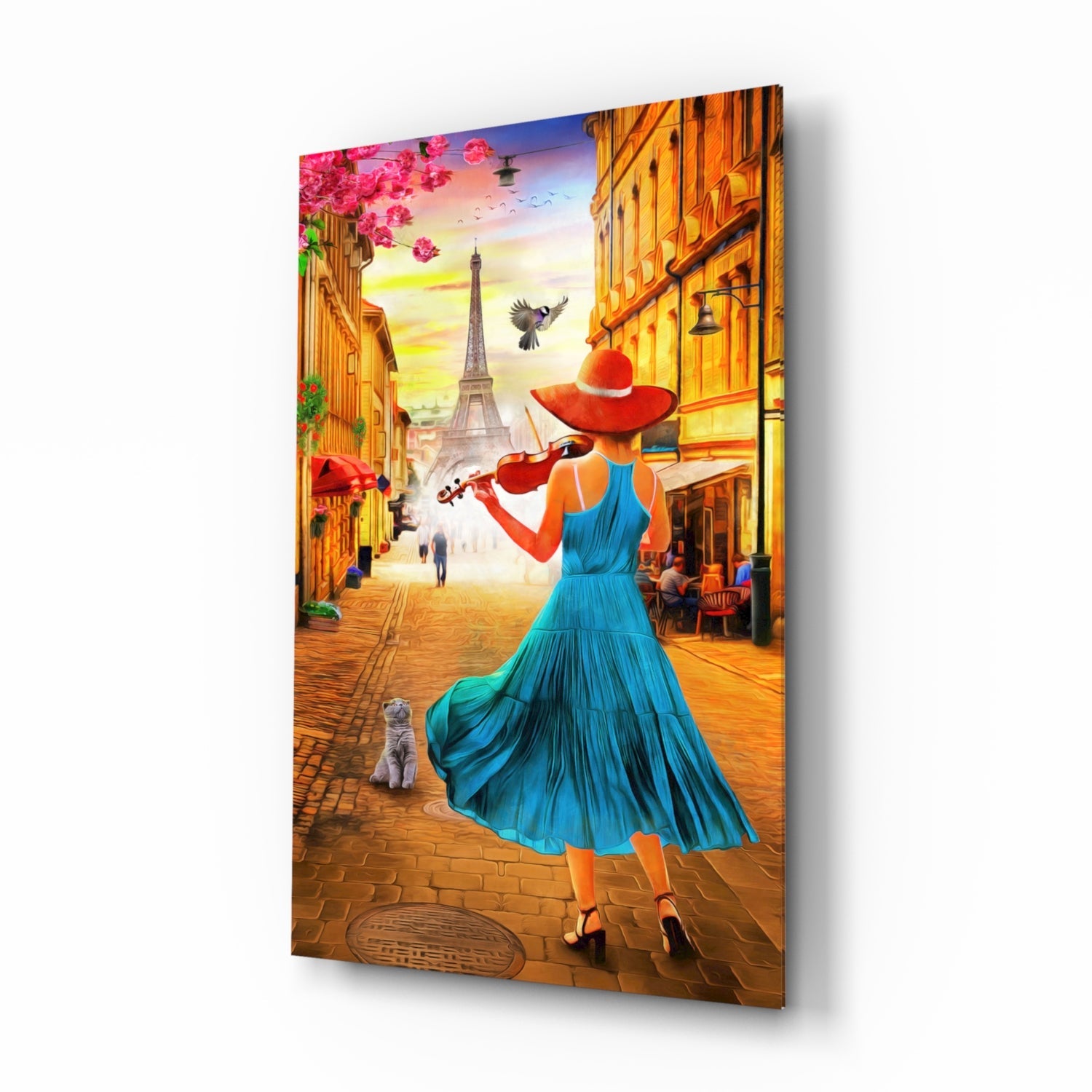 Eyfel ve Müzik Cam Tablo