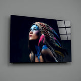 Kızılderili Cam Tablo