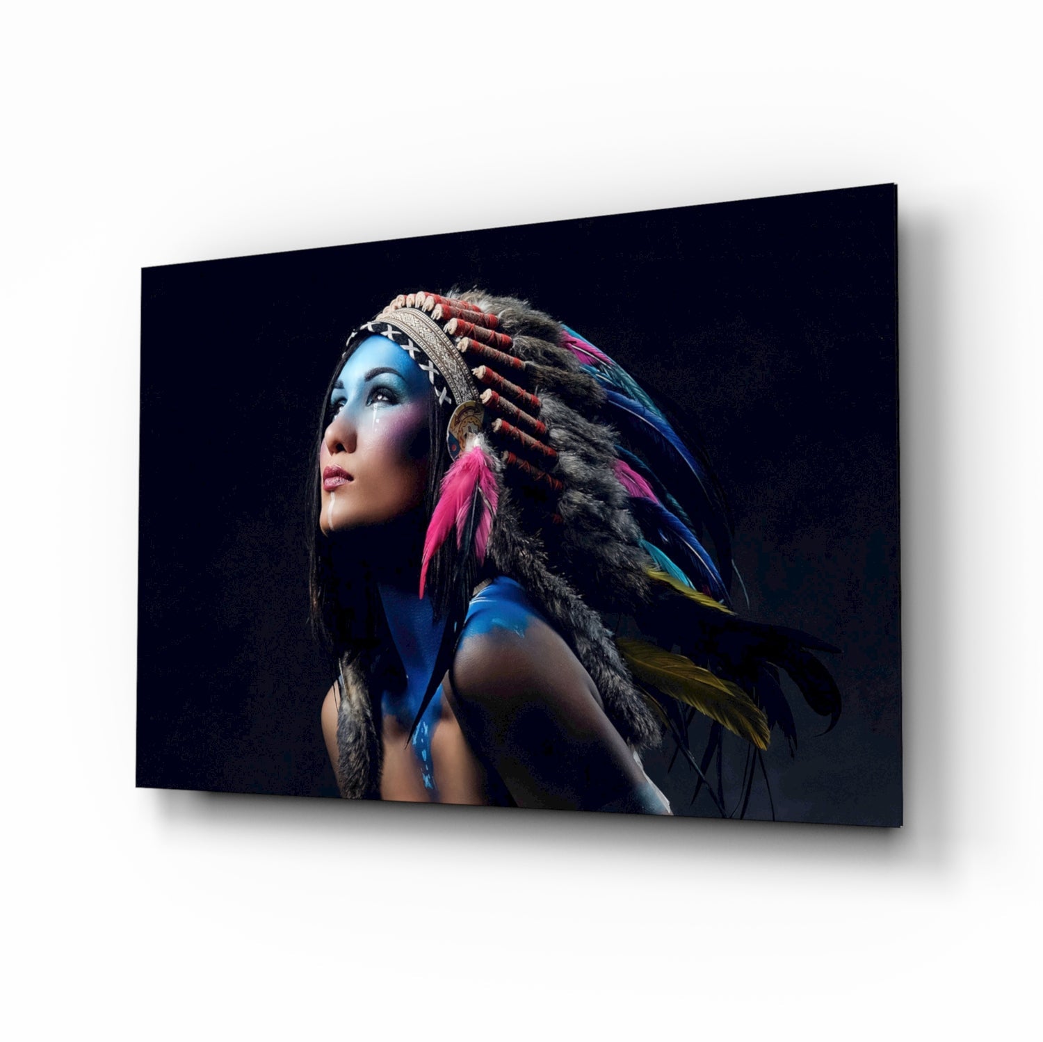 Kızılderili Cam Tablo