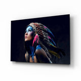 Kızılderili Cam Tablo