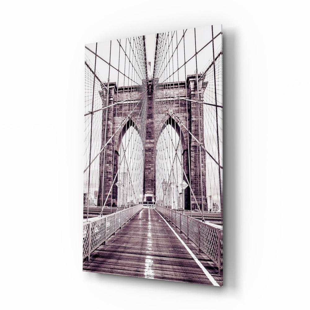 Brooklyn Köprüsü Cam Tablo