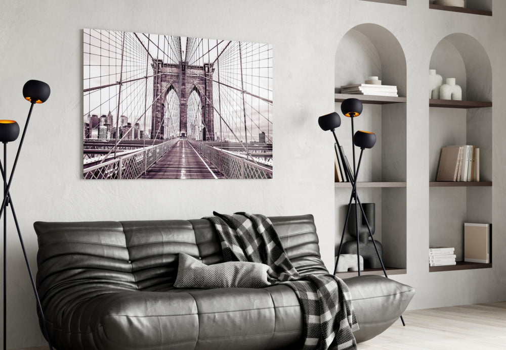 Brooklyn Köprüsü Cam Tablo