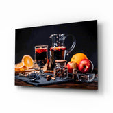 Noel Çayı Cam Tablo