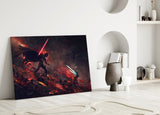 Darth Vader ve Ahsoka Tano Cam Tablo