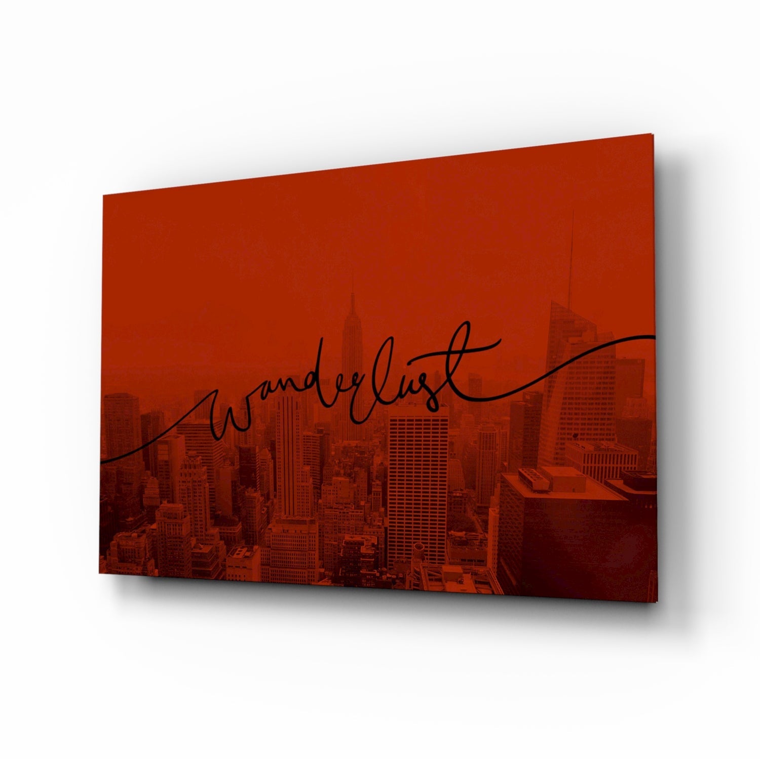 Seyahat tutkusu Cam Tablo