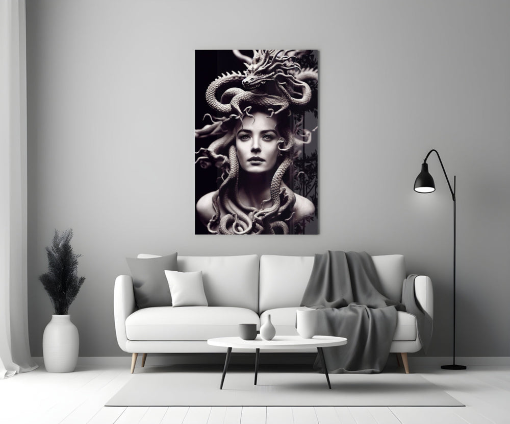 Medusa Cam Tablo || Tasarımcı Koleksiyonu