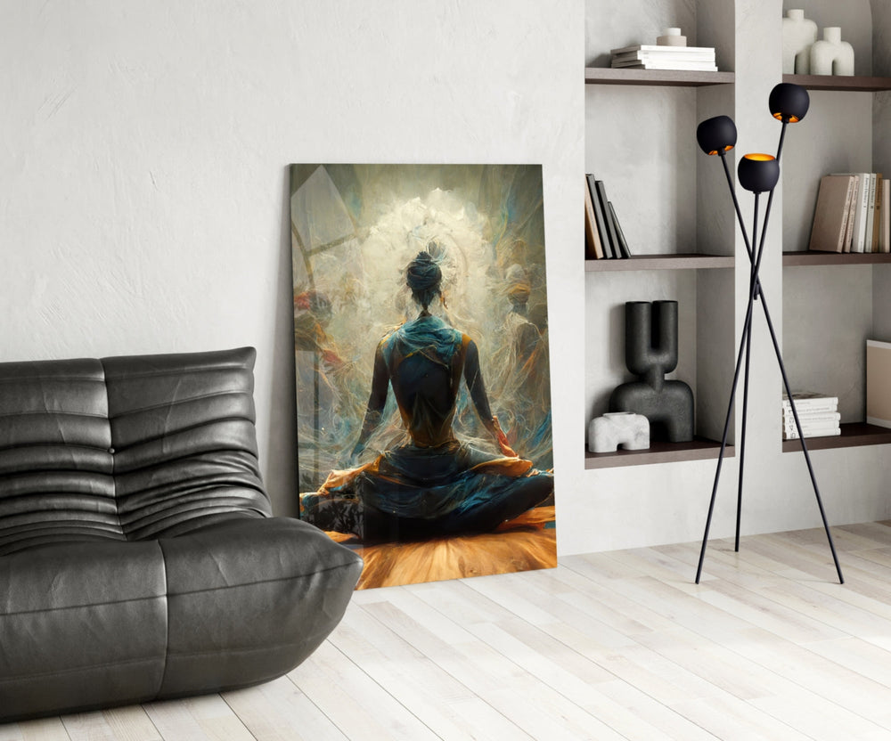 Meditasyon Cam Tablo || Tasarımcı Koleksiyonu