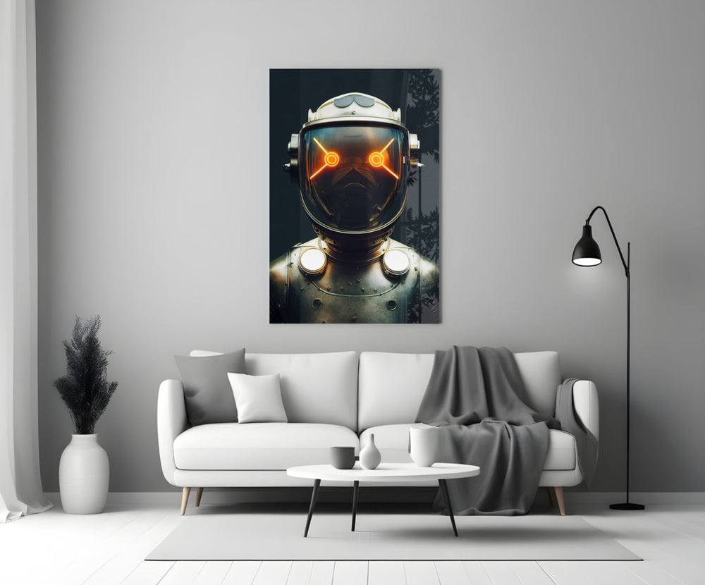 Robotik Görünüm Cam Tablo || Tasarımcı Koleksiyonu