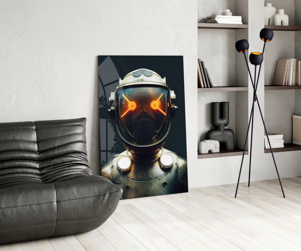 Robotik Görünüm Cam Tablo || Tasarımcı Koleksiyonu