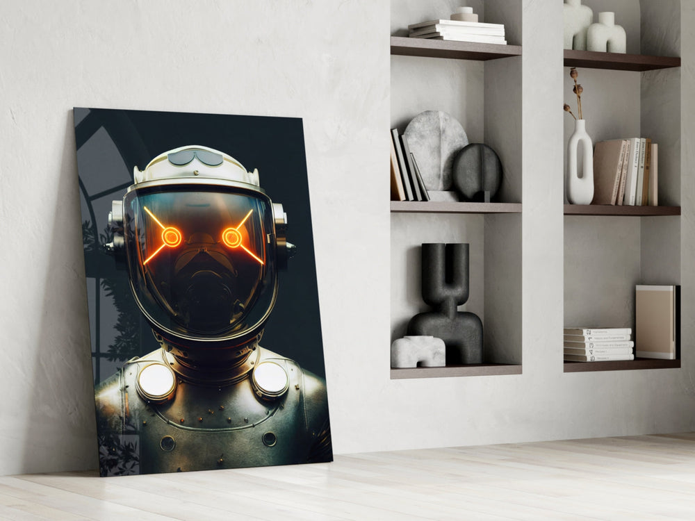 Robotik Görünüm Cam Tablo || Tasarımcı Koleksiyonu