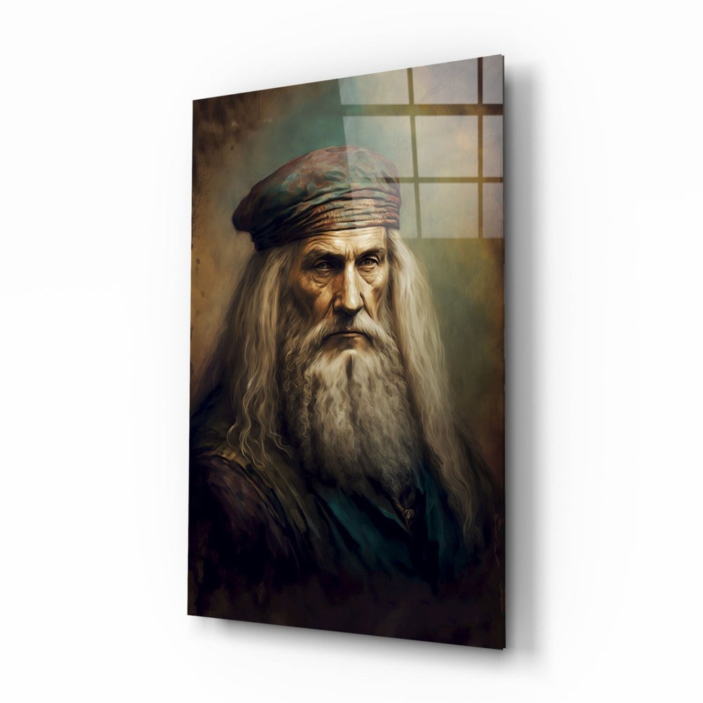 Leonardo da Vinci Cam Tablo || Tasarımcı Koleksiyonu