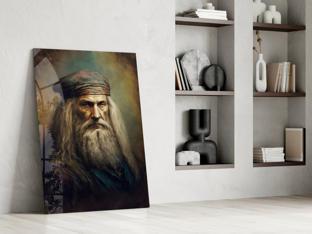 Leonardo da Vinci Cam Tablo || Tasarımcı Koleksiyonu
