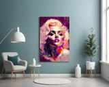 Marilyn Monroe Cam Tablo || Tasarımcı Koleksiyonu
