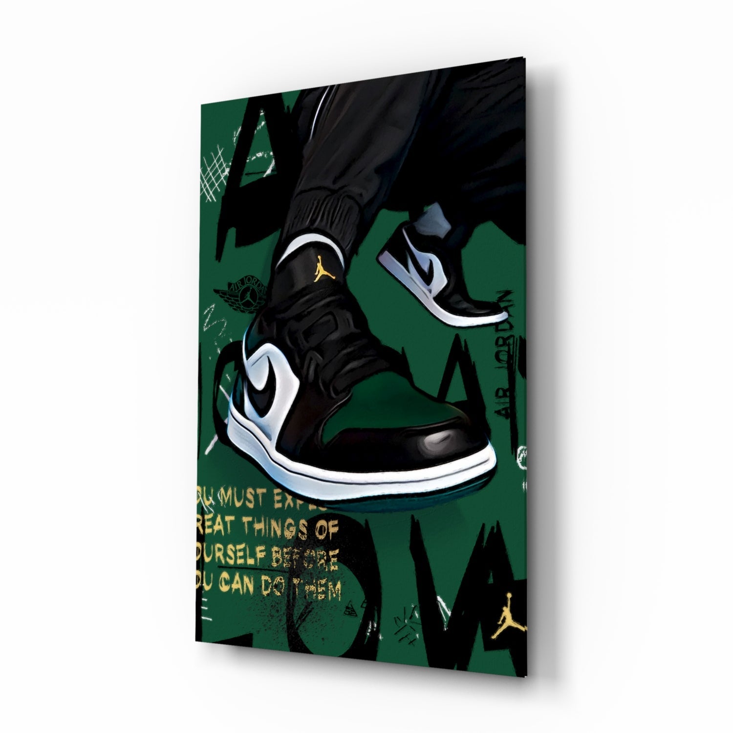 Hava Ürdün Cam Tablo || Tasarımcı Koleksiyonu