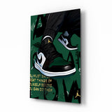 Hava Ürdün Cam Tablo || Tasarımcı Koleksiyonu