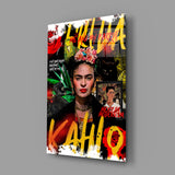 Frida Kahlo Cam Tablo || Tasarımcı Koleksiyonu