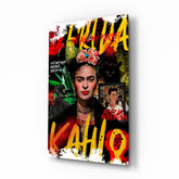 Frida Kahlo Cam Tablo || Tasarımcı Koleksiyonu
