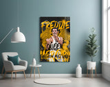 Freddie Mercury, Kraliçe Cam Tablo || Tasarımcı Koleksiyonu