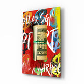 Andy Warhol ve Bankroll Cam Tablo || Tasarımcı Koleksiyonu