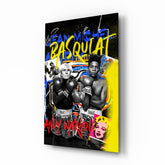Andy Warhol ve Jean-Michel Basquiat Cam Tablo || Tasarımcı Koleksiyonu