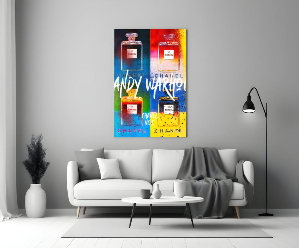 Pop Sanat ve Lüks Cam Tablo || Tasarımcı Koleksiyonu
