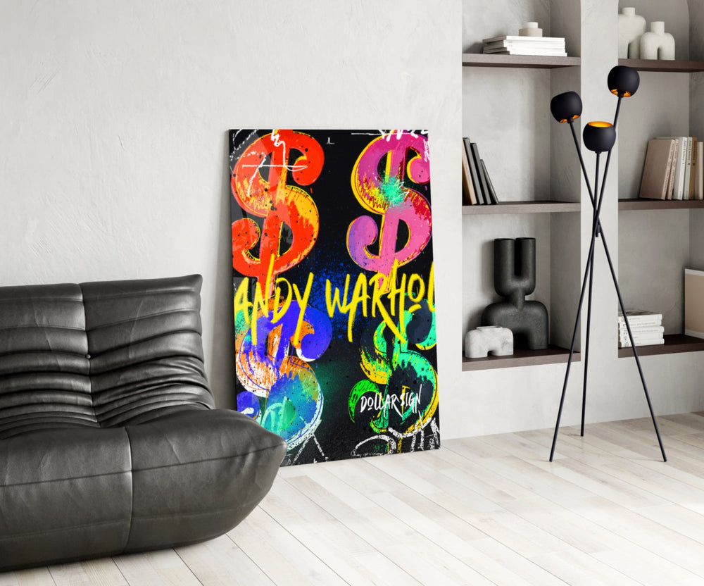 Pop Sanat Efsanesi Cam Tablo || Tasarımcı Koleksiyonu