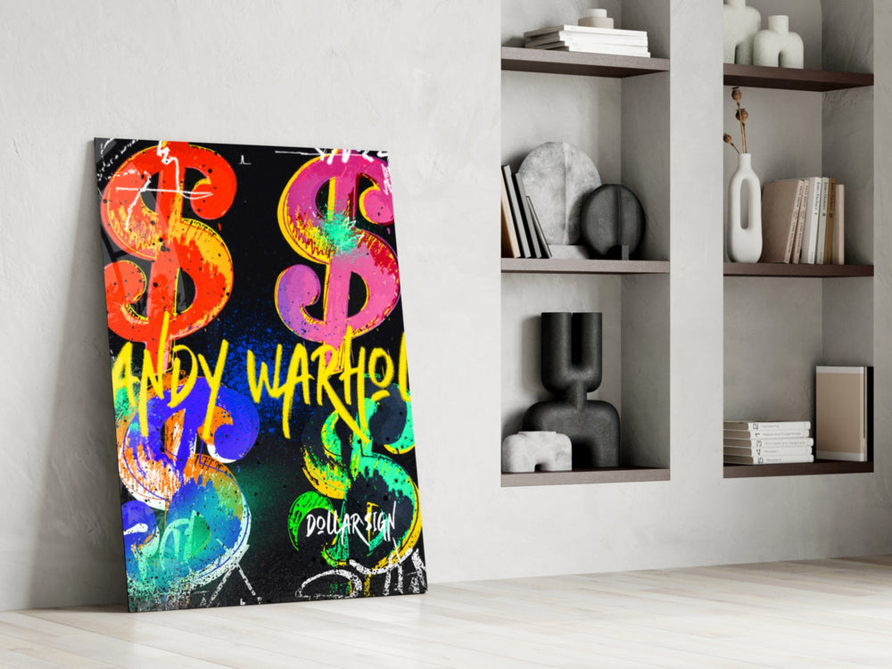 Pop Sanat Efsanesi Cam Tablo || Tasarımcı Koleksiyonu