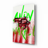 Andy Warhol ve Silah Cam Tablo || Tasarımcı Koleksiyonu