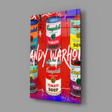 Andy Warhol ve Kutular Cam Tablo || Tasarımcı Koleksiyonu