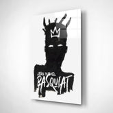Jean-Michel Basquiat'nın tarzı Cam Tablo || Tasarımcı Koleksiyonu