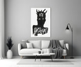 Jean-Michel Basquiat'nın tarzı Cam Tablo || Tasarımcı Koleksiyonu