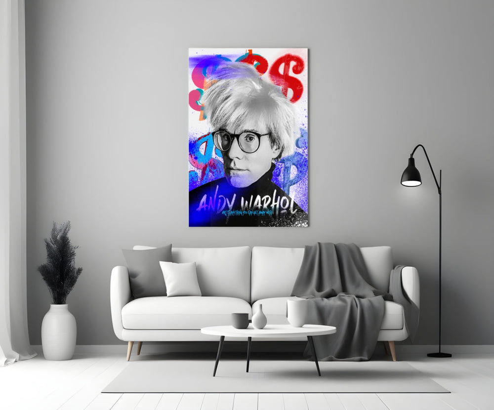 Pop Sanat Efsanesi Cam Tablo || Tasarımcı Koleksiyonu