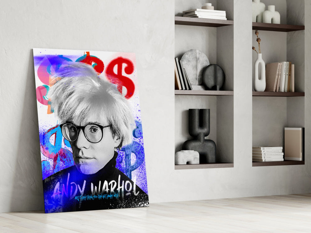 Pop Sanat Efsanesi Cam Tablo || Tasarımcı Koleksiyonu
