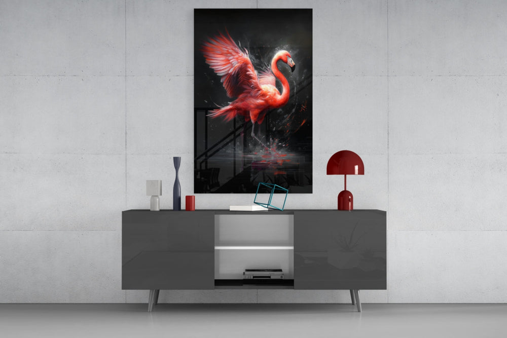 Flamingo Cam Tablo || Tasarımcı Koleksiyonu