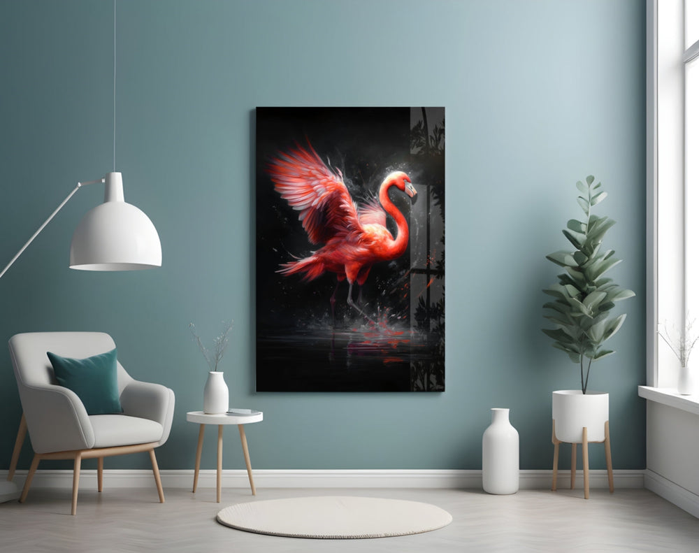 Flamingo Cam Tablo || Tasarımcı Koleksiyonu