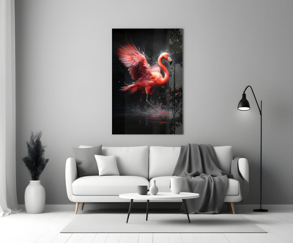 Flamingo Cam Tablo || Tasarımcı Koleksiyonu