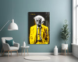 "Sana Söylemiştim" - Einstein Boyut 28,5" X 18 Cam Tablo || Tasarımcı Koleksiyonu