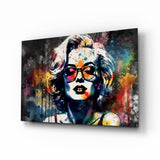 Marilyn Monroe Cam Tablo || Tasarımcı Koleksiyonu