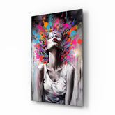 Kafamdaki Renkler Cam Tablo || Tasarımcı Koleksiyonu