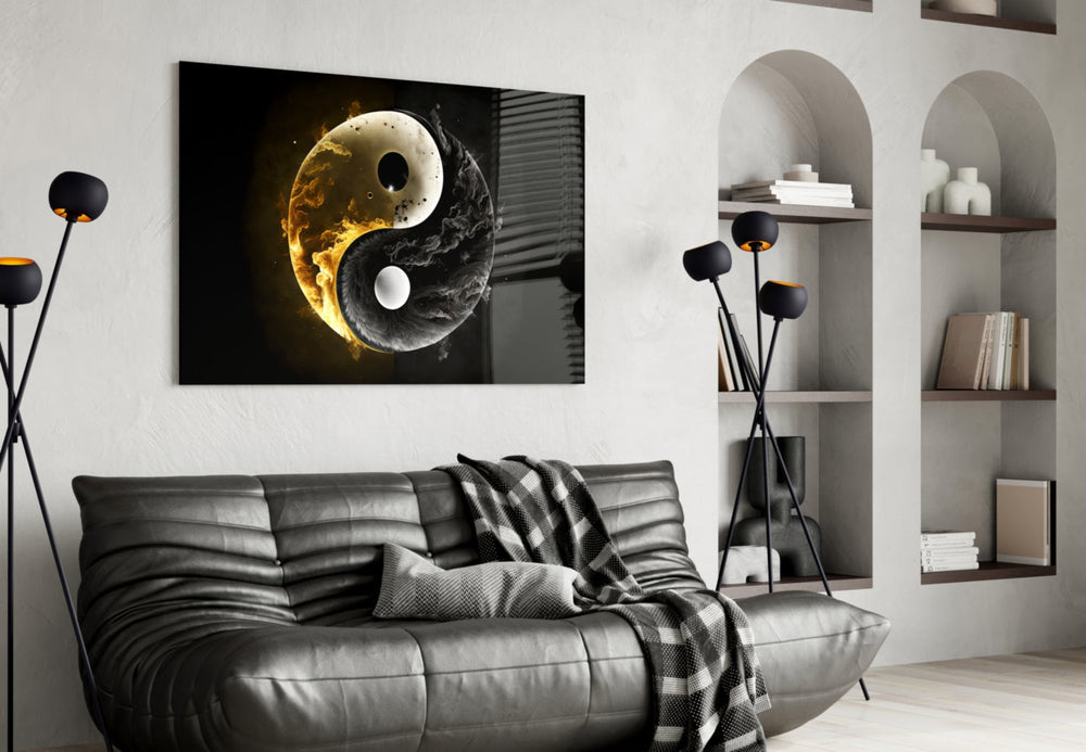 Ying Yang Cam Tablo || Tasarımcı Koleksiyonu