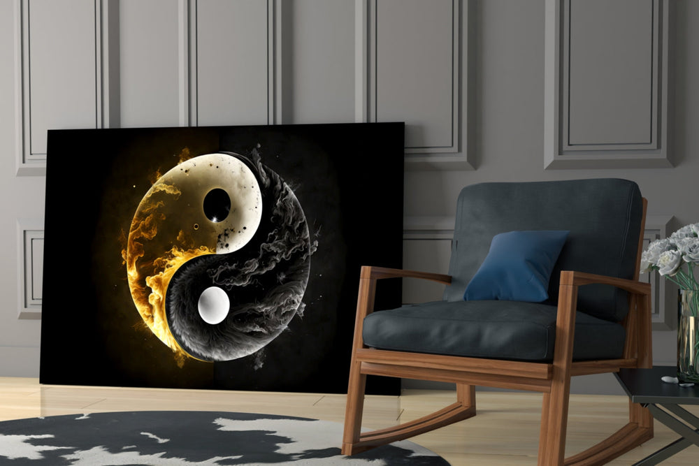 Ying Yang Cam Tablo || Tasarımcı Koleksiyonu