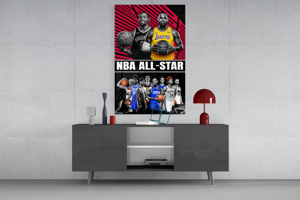 NBA All Star Cam Tablo || Tasarımcı Koleksiyonu
