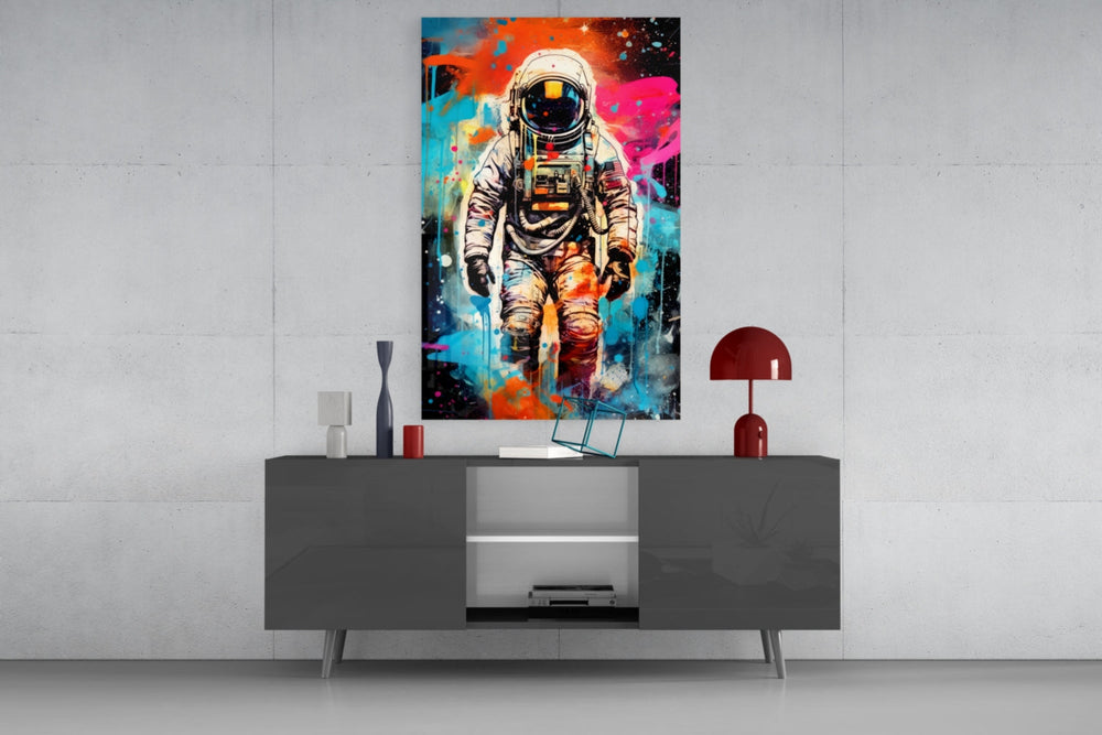 Astronot Cam Tablo || Tasarımcı Koleksiyonu