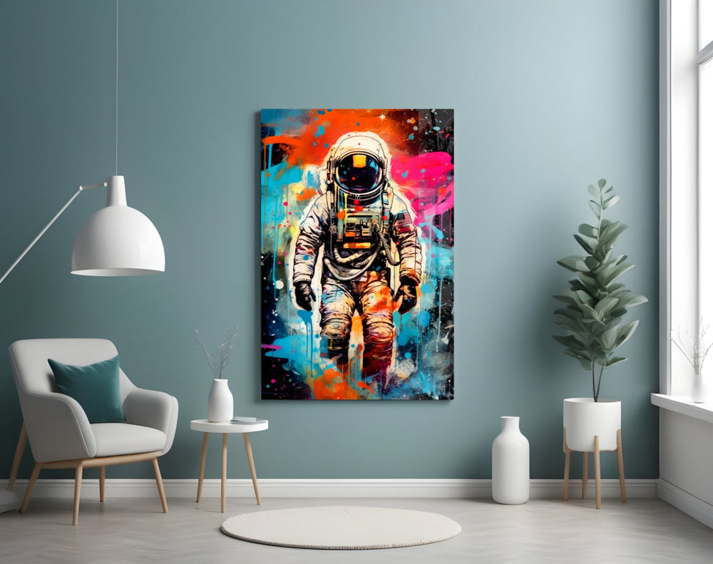 Astronot Cam Tablo || Tasarımcı Koleksiyonu