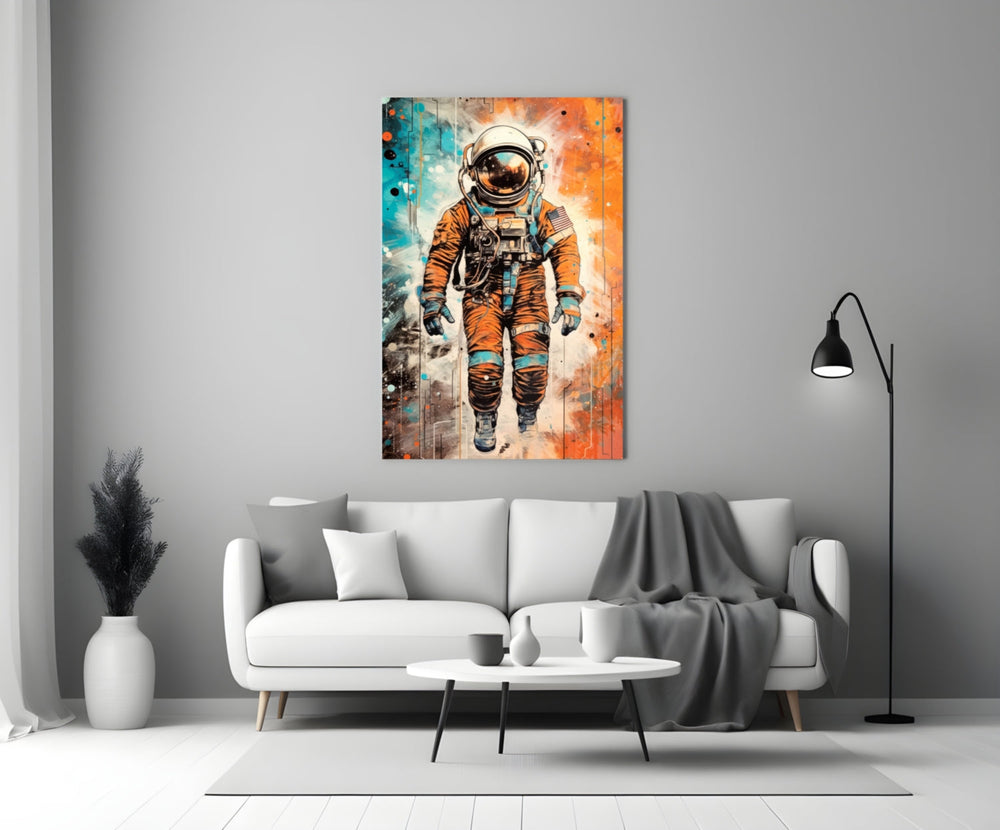 Astronot Cam Tablo || Tasarımcı Koleksiyonu