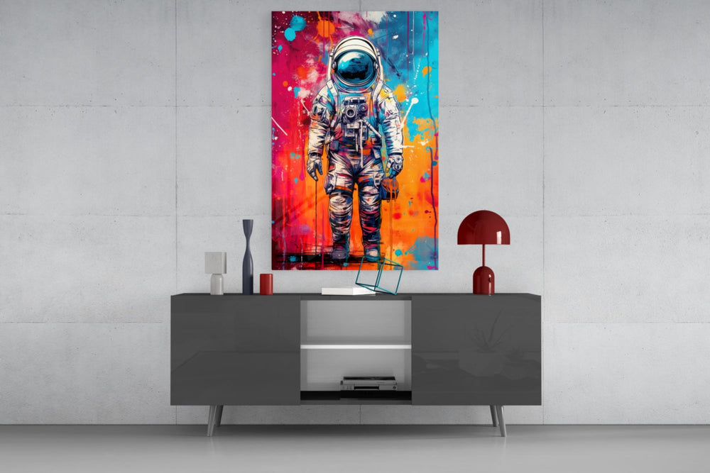 Astronot Cam Tablo || Tasarımcı Koleksiyonu