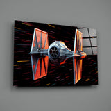 Tıe Fighter Cam Tablo || Tasarımcı Koleksiyonu