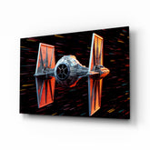 Tıe Fighter Cam Tablo || Tasarımcı Koleksiyonu